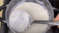 Šlehačka z mléka s vanilkou