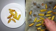 Americké brambory se sušenou petrželkou