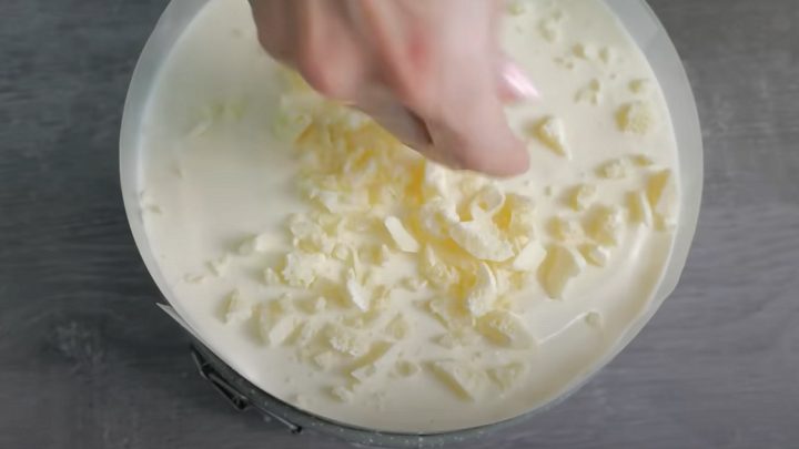 Nepečený dort se smetanovým krémem