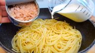 Špagety s tuňákem a bylinkovou omáčkou