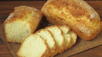 Rychlý domácí chléb bez droždí