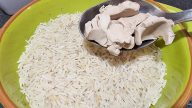 Domácí chlebové placky z bílé rýže