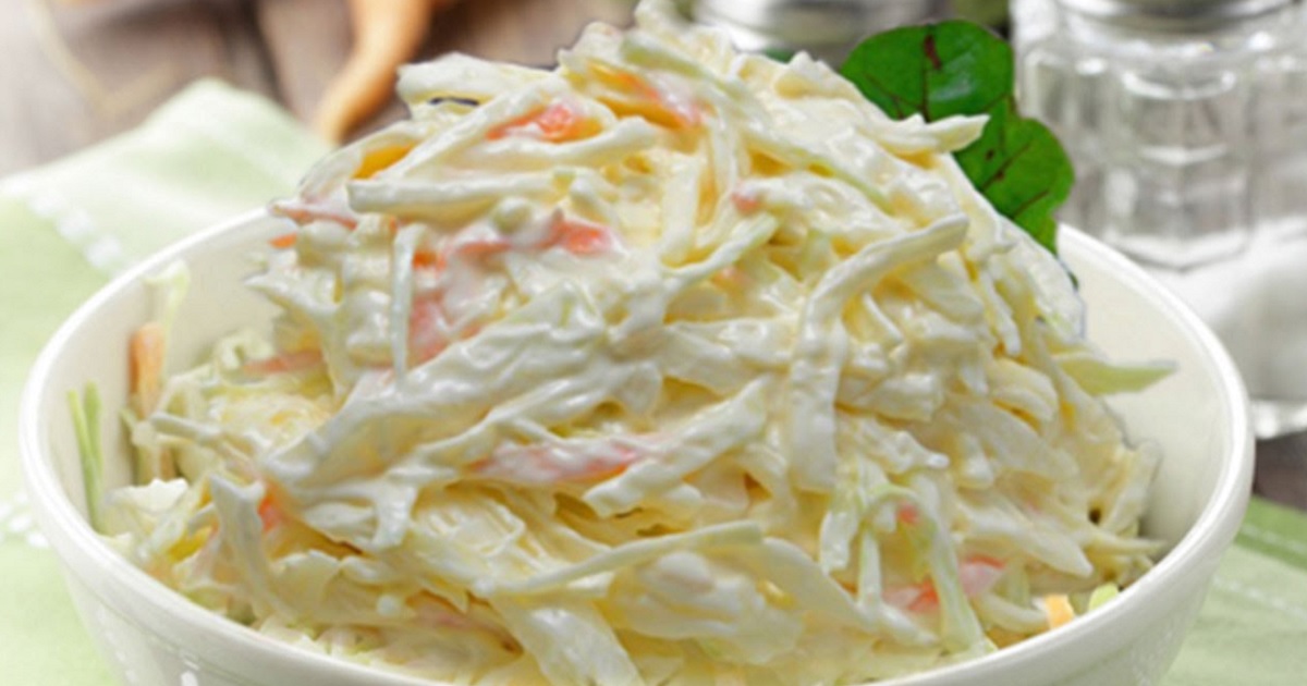 KFC Coleslaw salát ze 3 ingrediencí