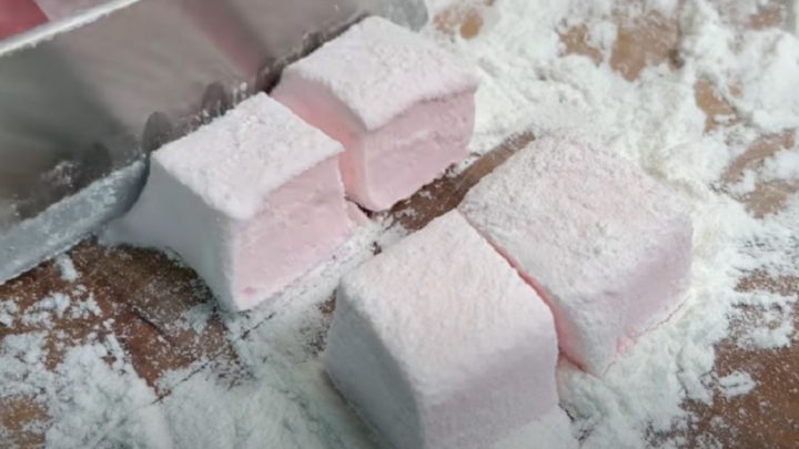 Domácí marshmallows s citronem