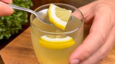 Rychlý citronový nápoj na hubnutí