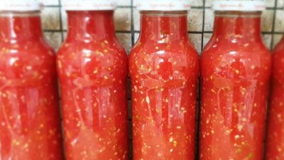 Sterilovaná pikantní rajčatová omáčka