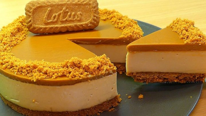 Lotus Cheesecake se smetanovým krémem