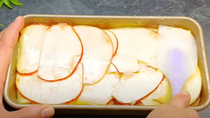 Rychlé jablečné millefeuille „10 lžic“