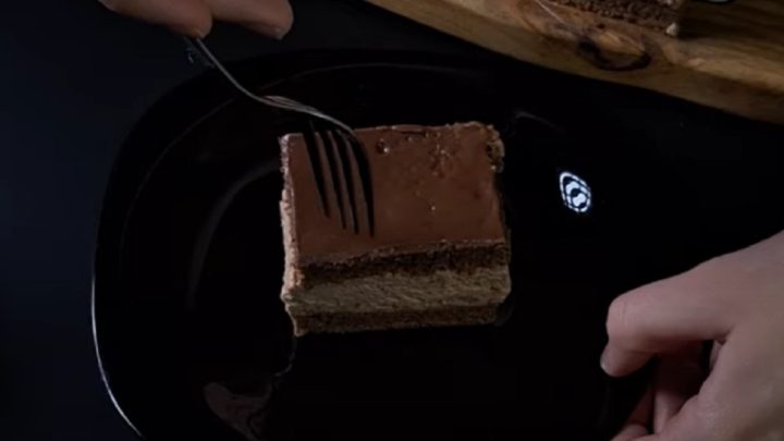 Kakaové řezy s čokoládovým krémem