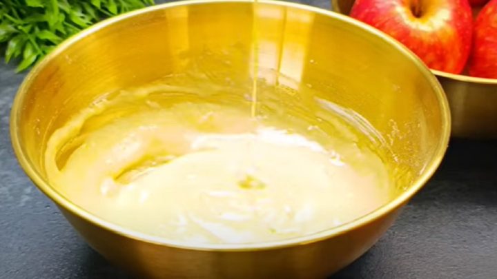 Rychlé jablečné millefeuille „10 lžic“