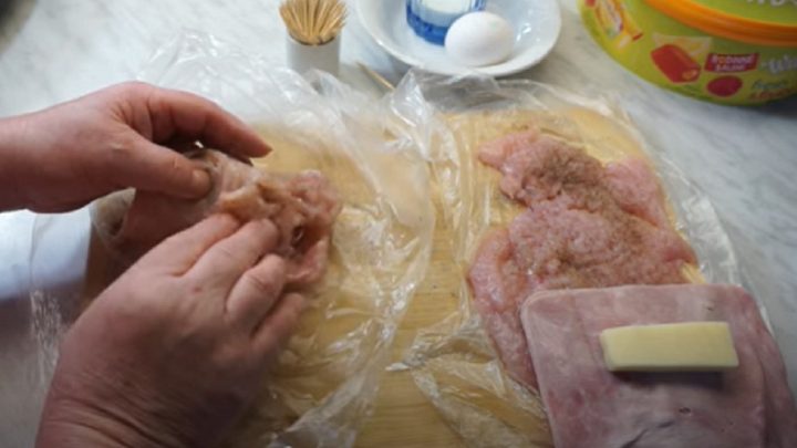 Kuřecí Cordon Bleu se šunkou a sýrem