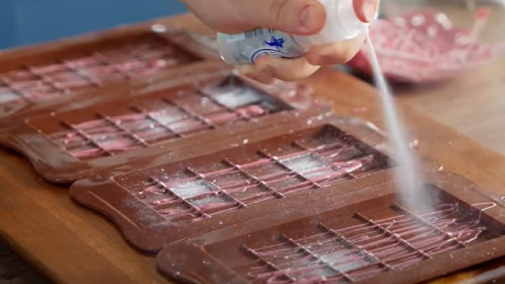 Dubajská čokoláda s pistáciovým krémem