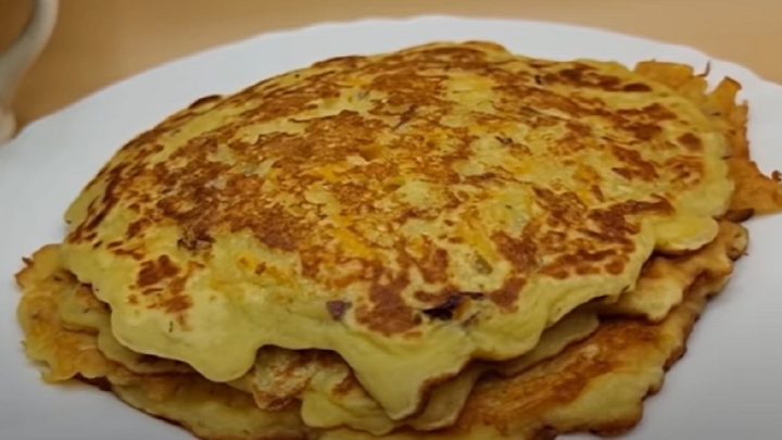 Dýňové lívance s jablkem a vanilkou