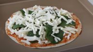 Rychlá tortillová pizza se sýrem