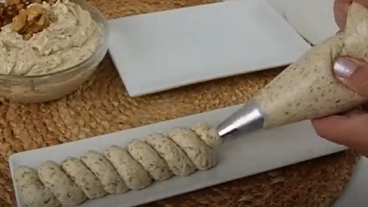 Ořechový krém s vanilkovým aromatem