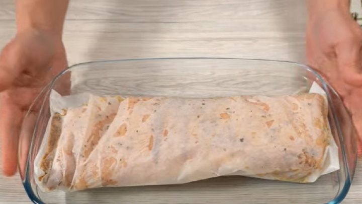 Marinovaný vepřový bůček s česnekem