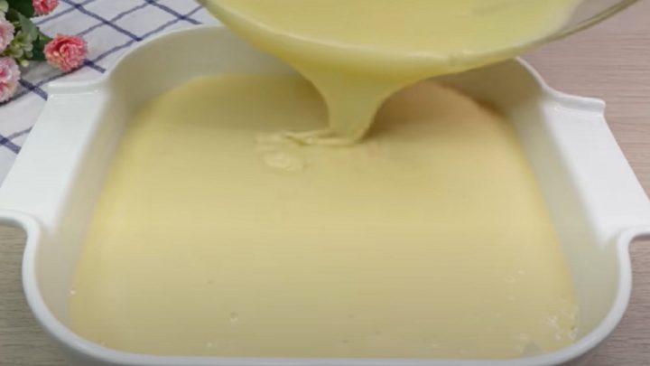 Rychlý koláč s marmeládou a ořechy