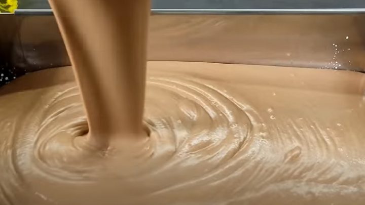 Pěnové řezy s čokoládou a ovocným želé