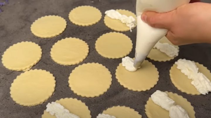 Tvarohové trubičky plněné krémem