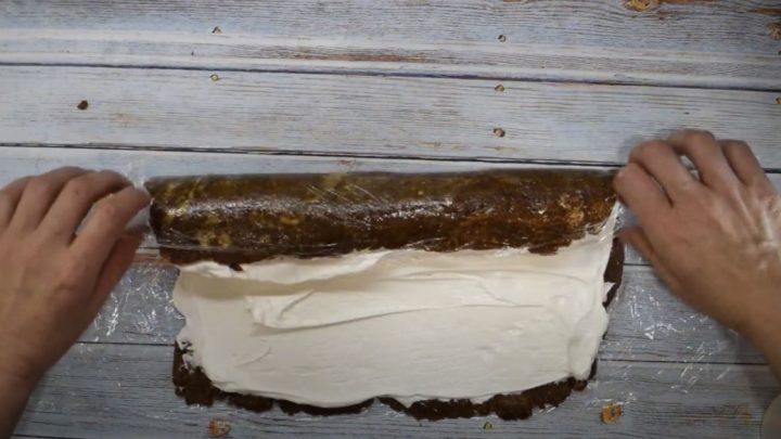 Rychlá nepečená roláda s Nutellou