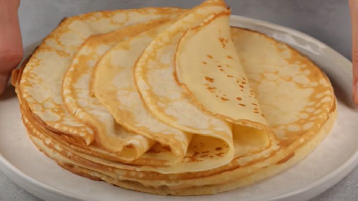 Nadýchané palačinky s vanilkou