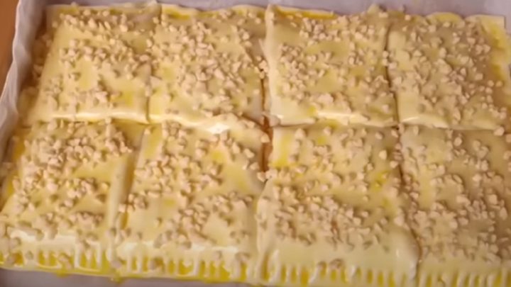 Pudinkové taštičky s jablky a skořicí