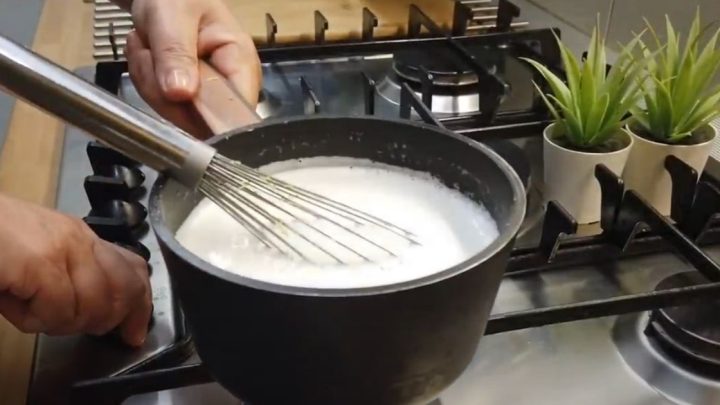 Pudinkový štrúdl z listového těsta