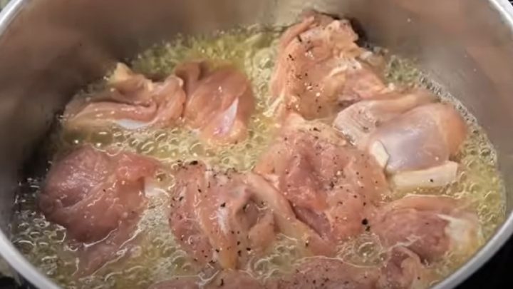 Krémové kuře na paprice se smetanou