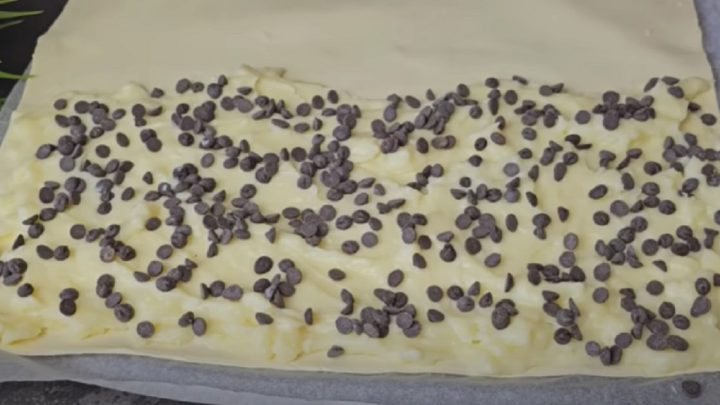 Rychlé pudinkové tyčinky s čokoládovými kousky