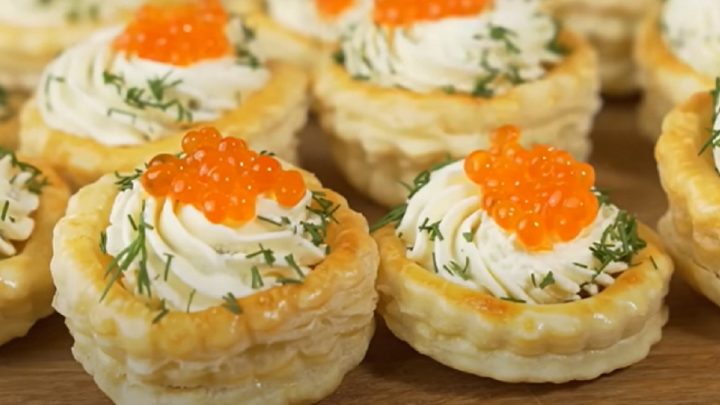 Slané minidortíky se 3 druhy náplní