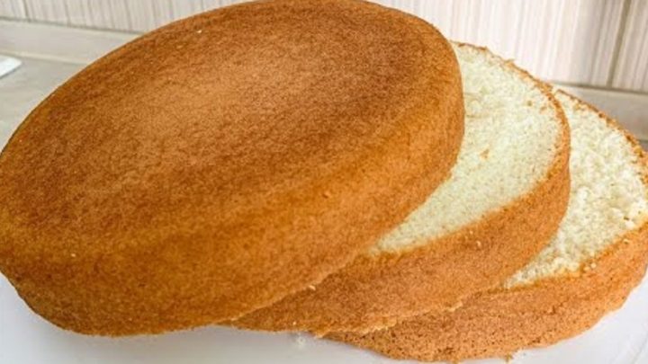 Jednoduchý piškotový korpus ze 3 ingrediencí