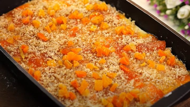 Gerbeaud řezy s meruňkami a čokoládou