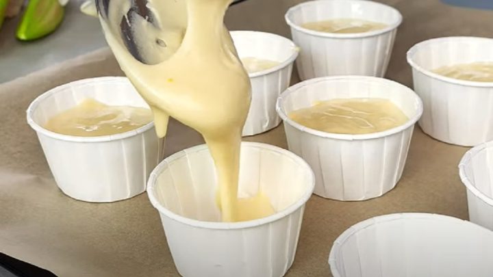 Rychlé dortíky s třešňovou náplní