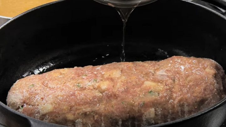 Klasická sekaná ze 2 druhů mas