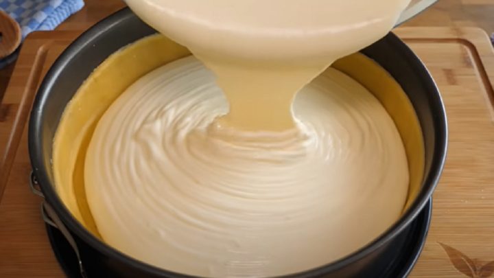 Krémový cheesecake s tvarohem a vanilkou