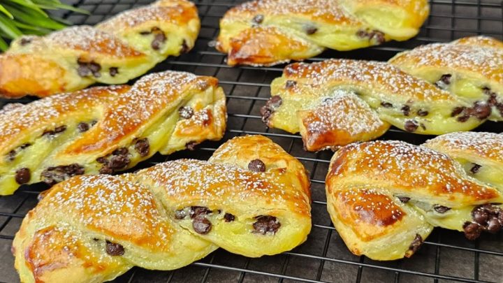 Rychlé pudinkové tyčinky s čokoládovými kousky