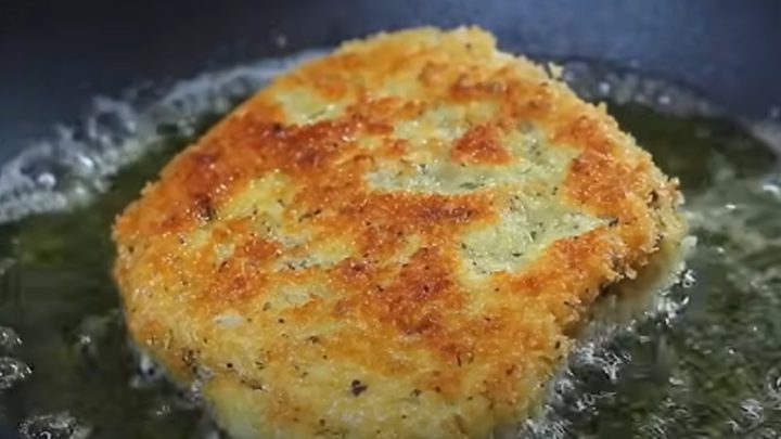 Vepřová kapsa se sýrem a šunkou