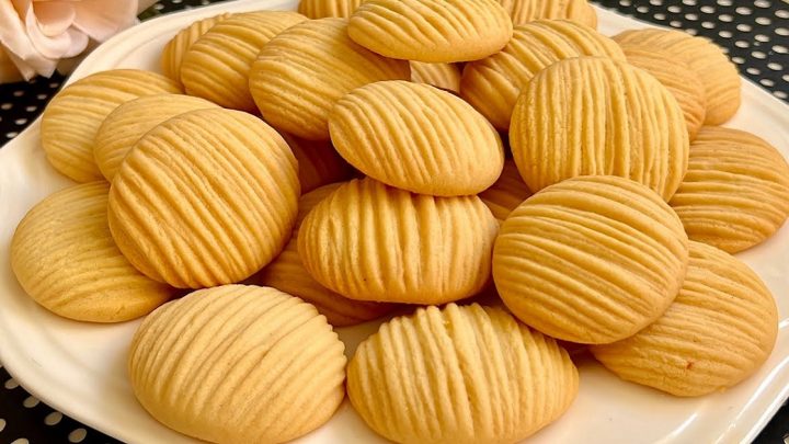 Jednoduché máslové sušenky s vanilkou