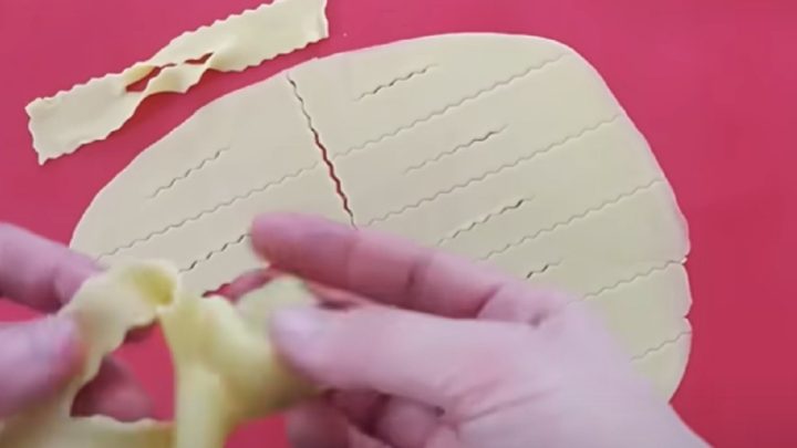 Rychlé boží milosti ze smetanového těsta