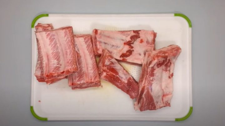 Pečená vepřová žebra na medu