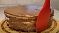 Kakaový dort Míša s tvarohovou náplní