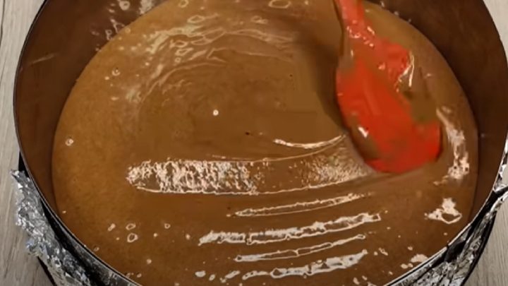 Kakaový dort Míša s tvarohovou náplní