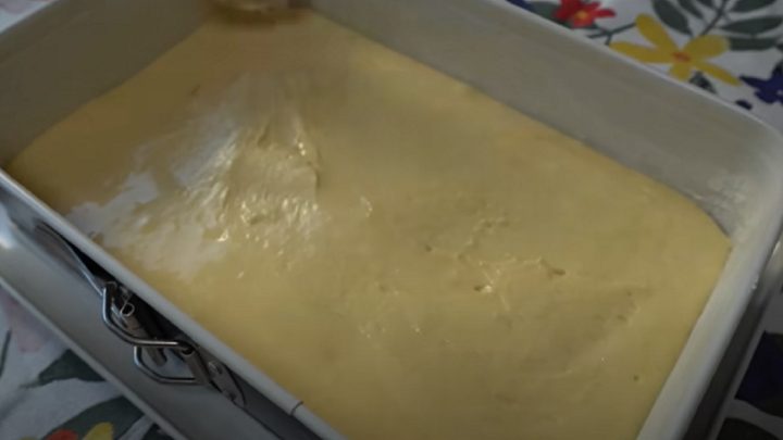 Rychlá piškotová buchta s čokoládou