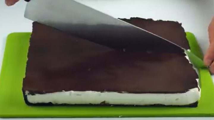 Nepečené Ptačí mléko s kakaovou polevou