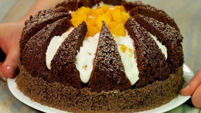 Královský dort s meruňkami a čokoládou