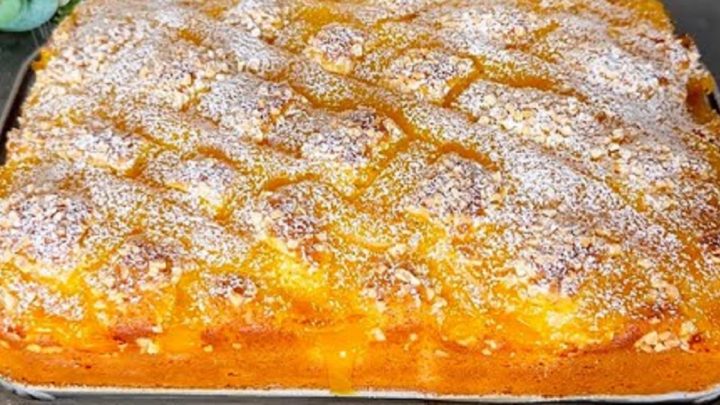 Rychlá litá buchta s pomerančovým krémem