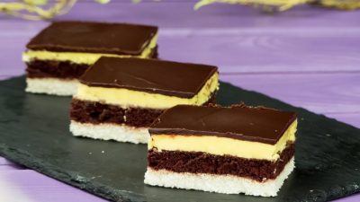 Benátské řezy s kokosem a čokoládou