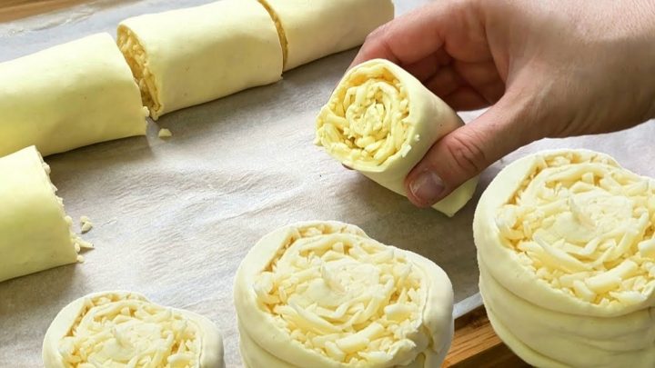 Rychlé sýrové šneky jen ze 3 surovin