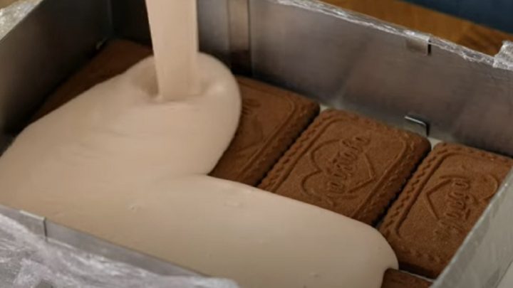 Čokoládová zmrzlina se sušenkami