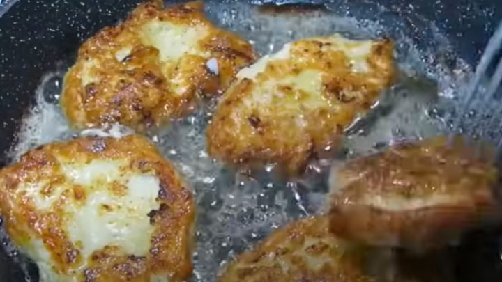 Řízky v těstíčku s česnekem a hořčicí